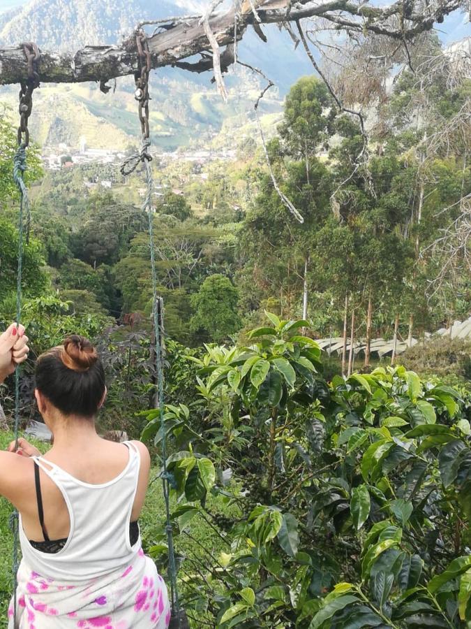 Finca Cafetera El Coral Jardin Ngoại thất bức ảnh
